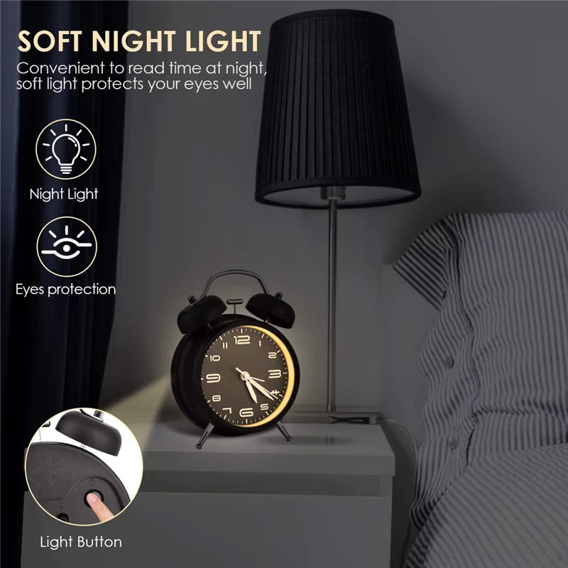 Twin Bell Alarm Clock