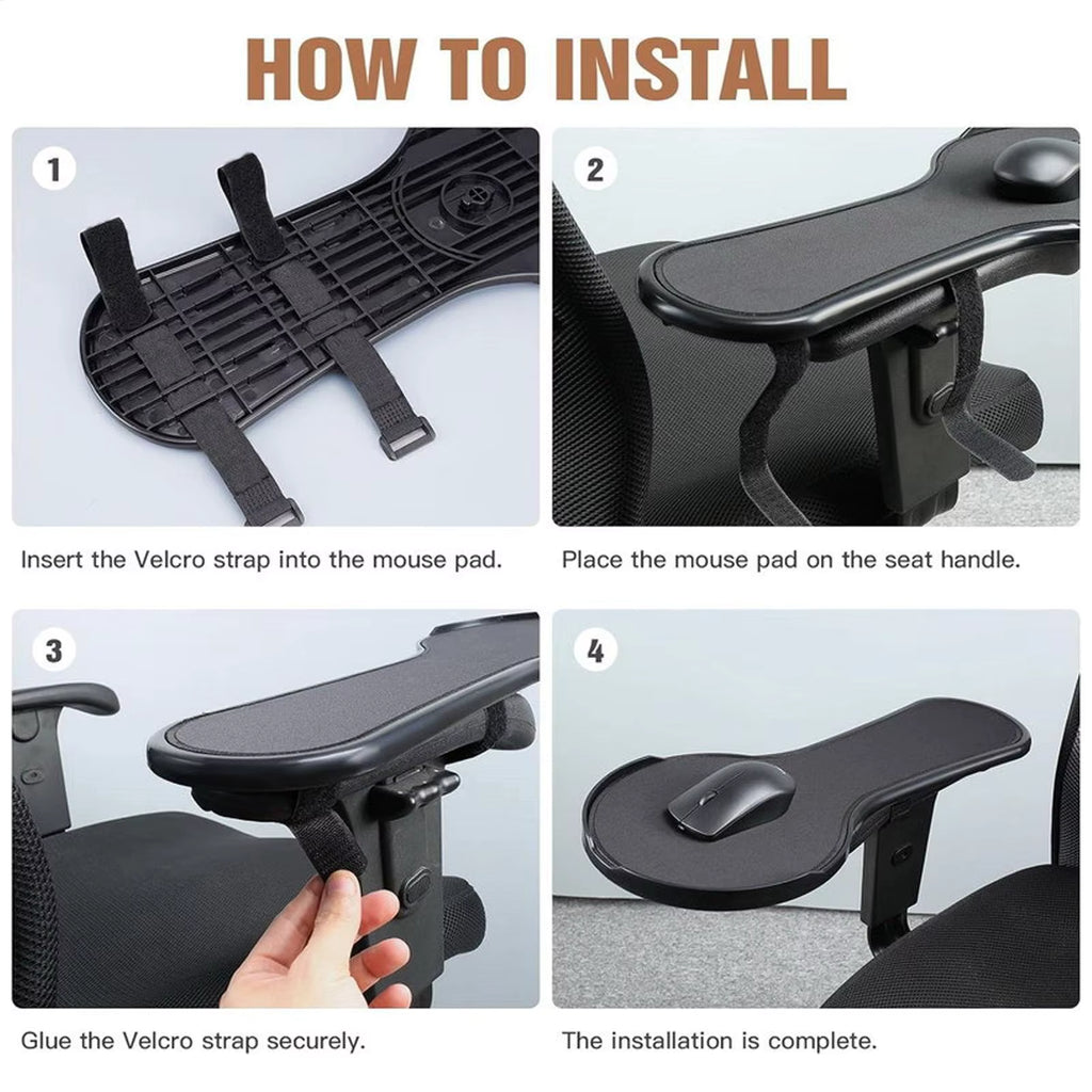 Regulated mouse armrest