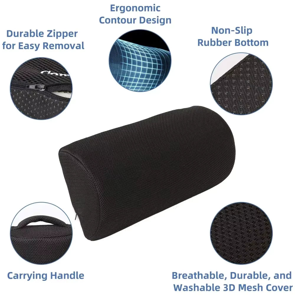 ERGONOMIC MEMORY FOAM FOOT REST