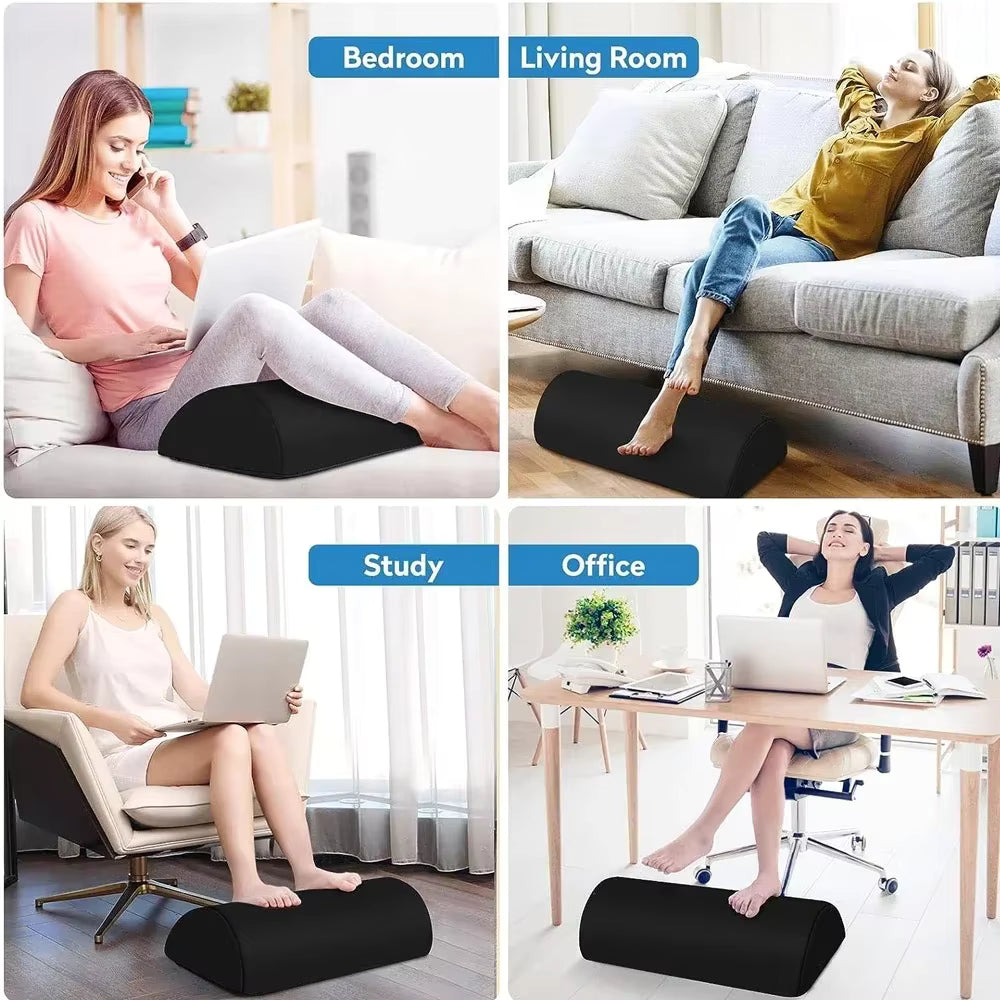 ERGONOMIC MEMORY FOAM FOOT REST