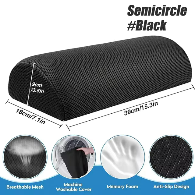 ERGONOMIC MEMORY FOAM FOOT REST