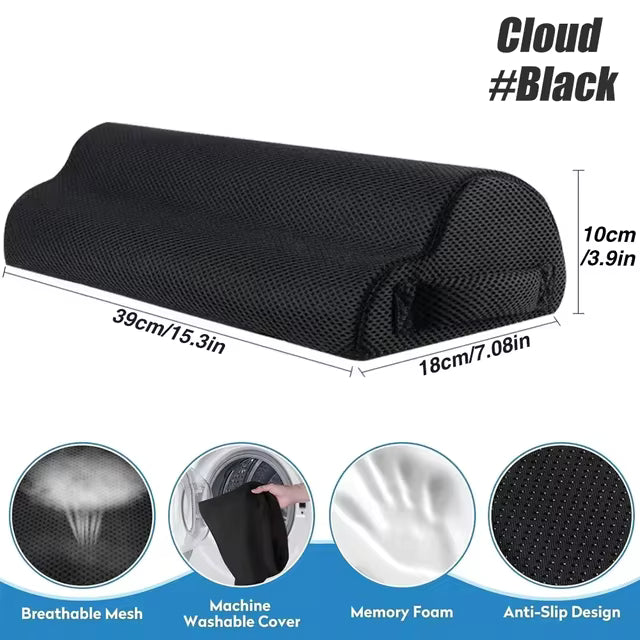 ERGONOMIC MEMORY FOAM FOOT REST