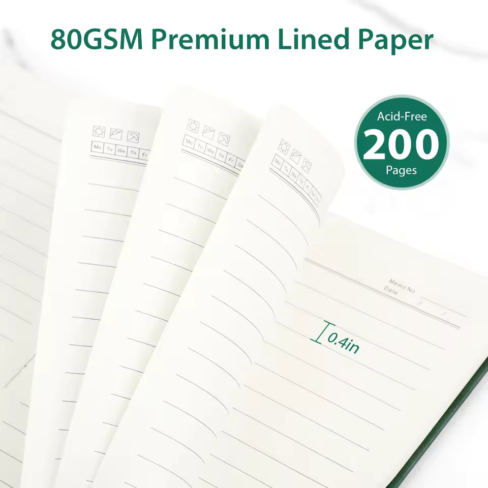 ELEGANT LINED JOURNAL FOR DAILY NOTES AND IDEAS