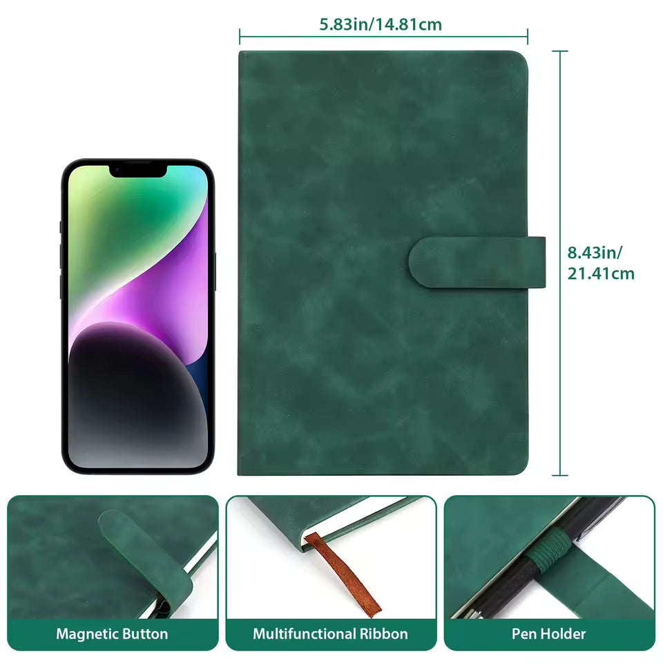 ELEGANT LINED JOURNAL FOR DAILY NOTES AND IDEAS