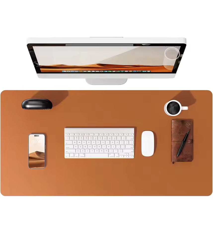 Mouse Pad Non-Slip PU Leather - Productivity Store
