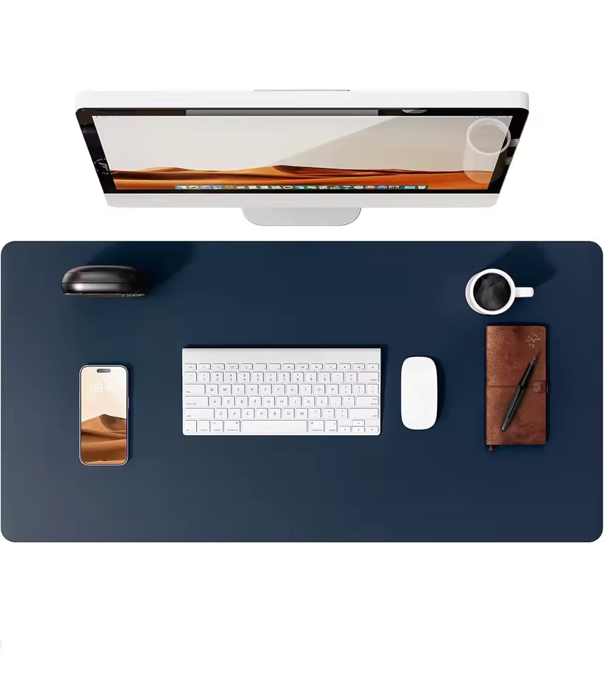 Mouse Pad Non-Slip PU Leather - Productivity Store