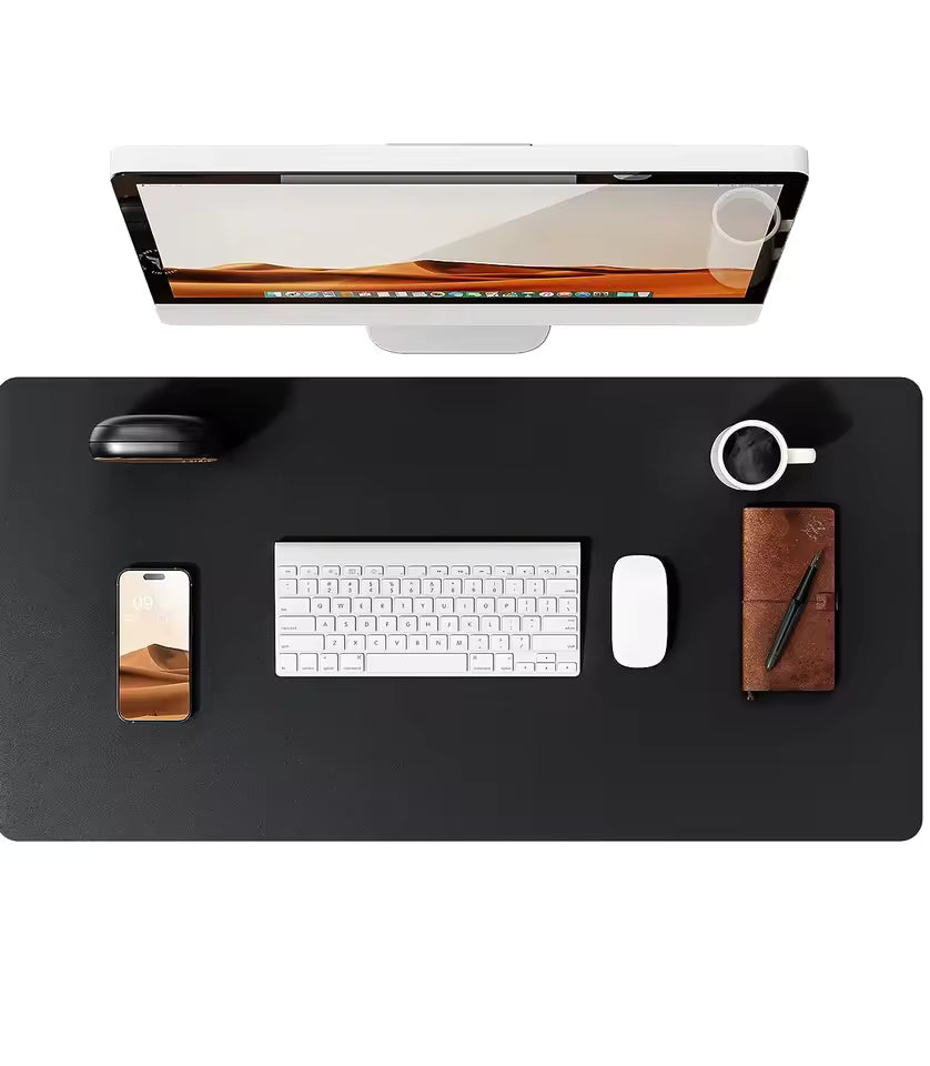 Mouse Pad Non-Slip PU Leather - Productivity Store