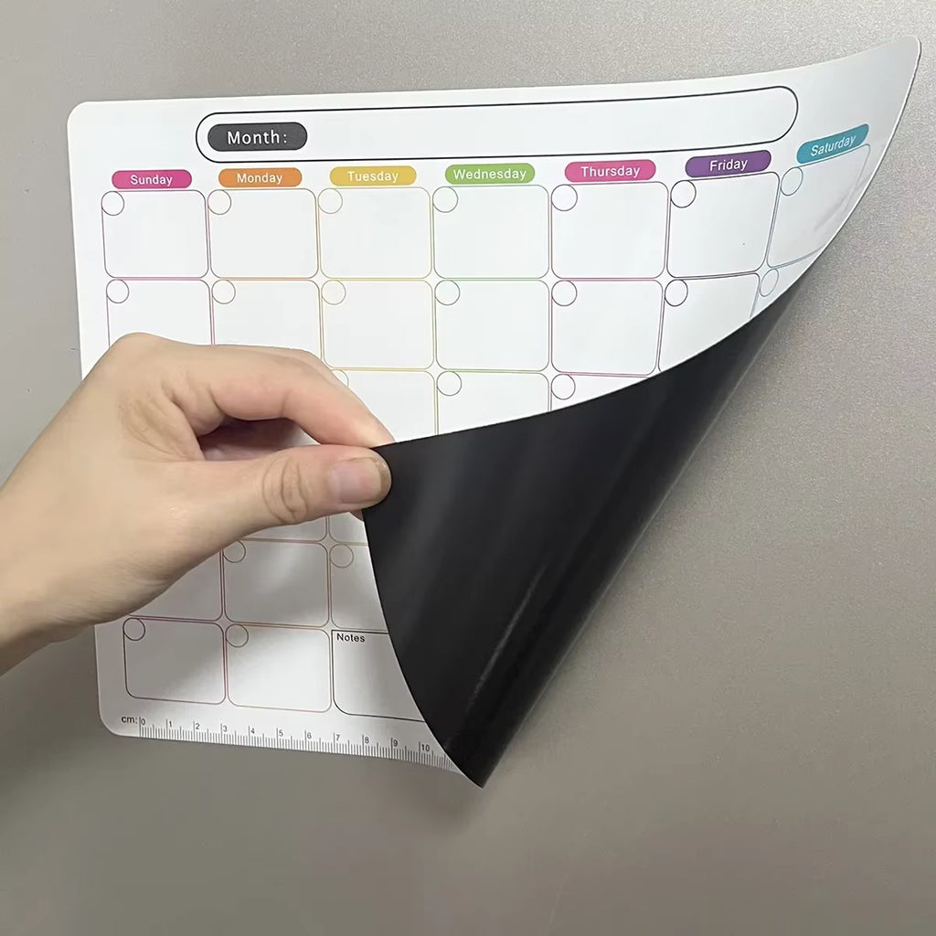 Magnetic calendar planner