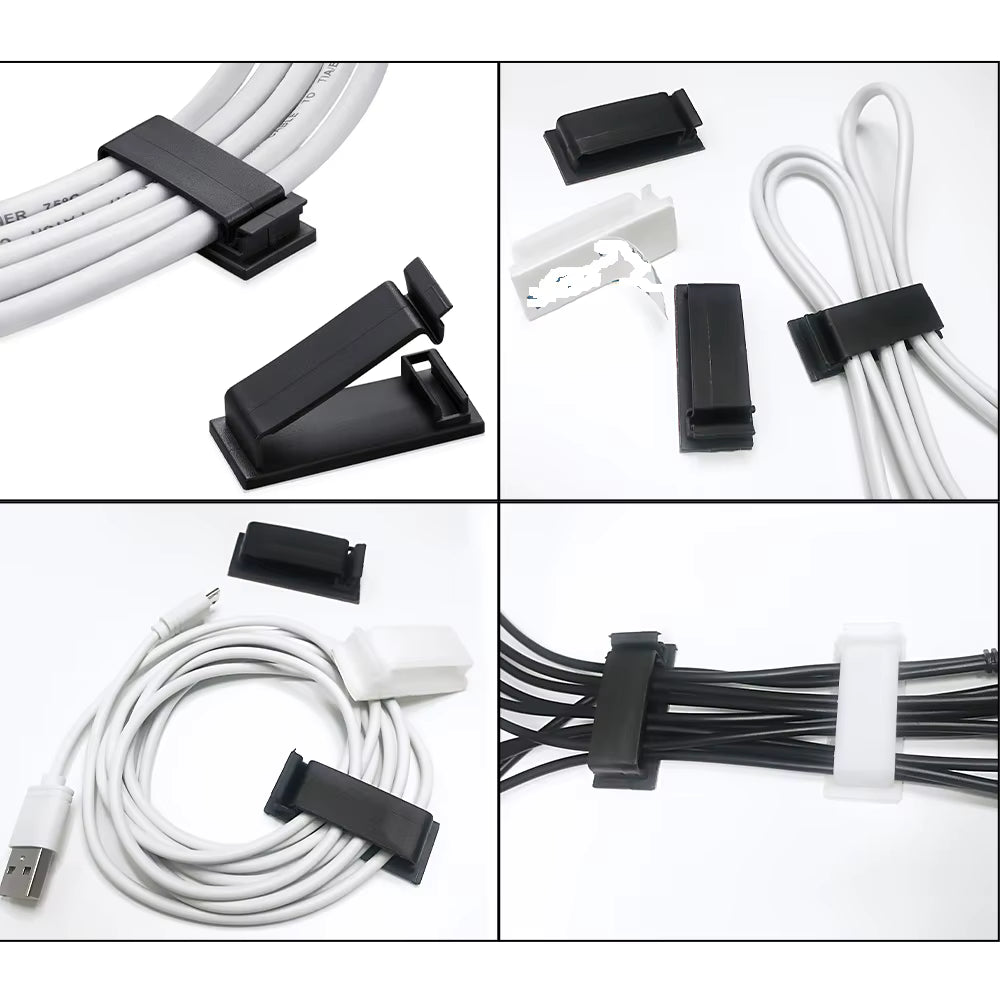 Set for cable organization of 163 pieces